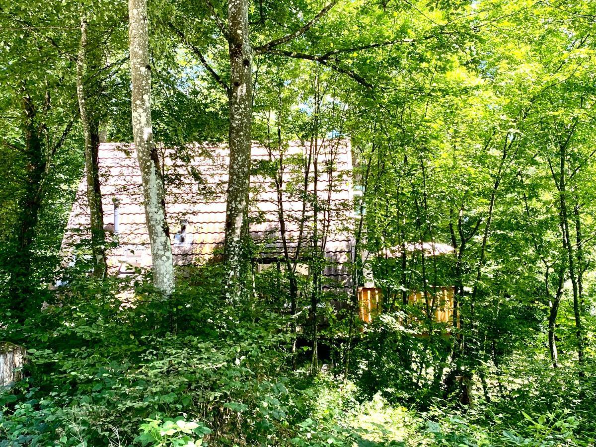 A- Frame Huisje Ardennen Durbuy Eksteriør bilde